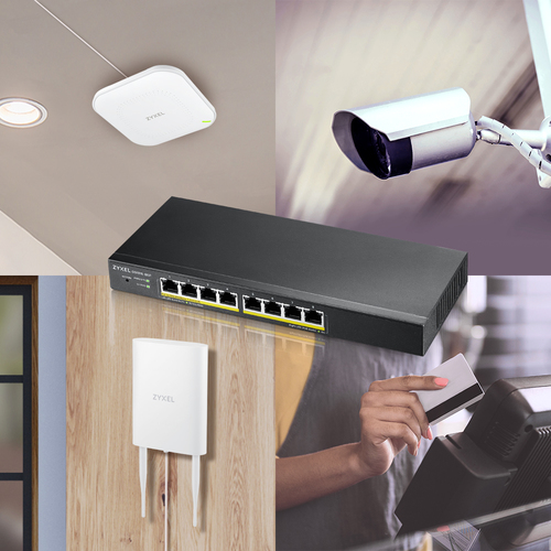 ZYXEL GS1915-8EP 8-port GbE Smart Switch — pilt 7