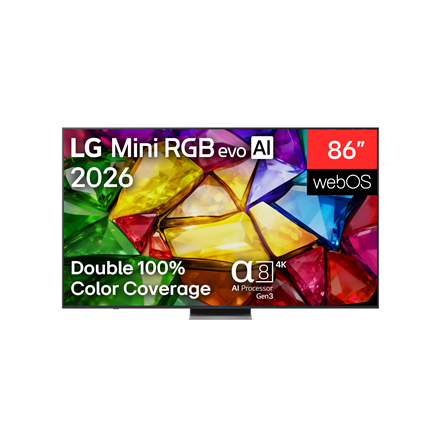 LG LG 4K evo AI Mini RGB TV 86MRGB87B3B.AEU