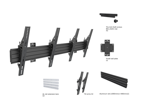 MB Wallmount Pro MBW2U Tilt Black — pilt 6