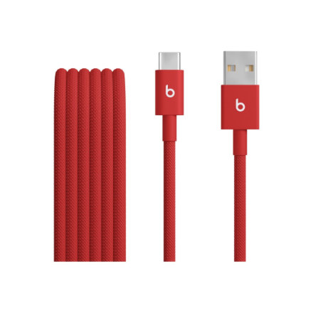 Apple USB-A to USB-C Woven Cable (1.5 m) - Rapid Red | Apple