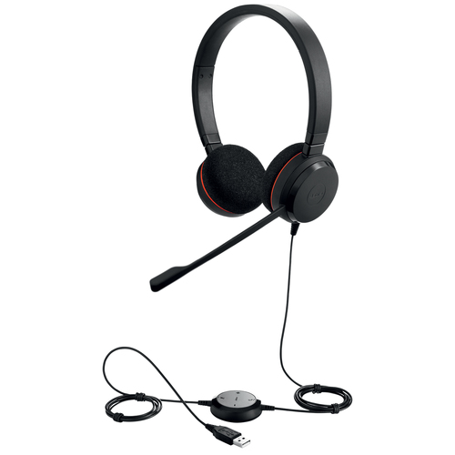 JABRA EVOLVE 20 UC Stereo USB Headband N — pilt 2
