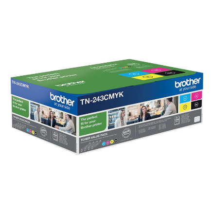 Brother Brother TN-243CMYK, Toner Value Pack TN243CMYK