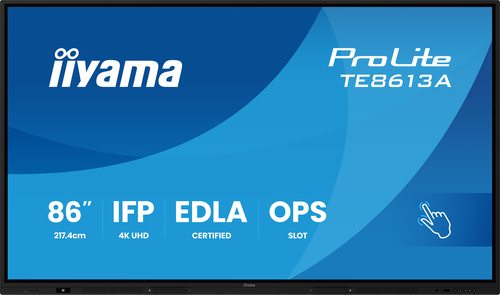 IIYAMA TE8613A-B2AG Monitor 86inch — pilt 4
