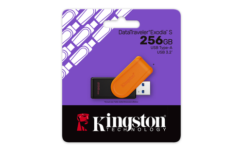KINGSTON 256GB Portable USB Orange — pilt 3
