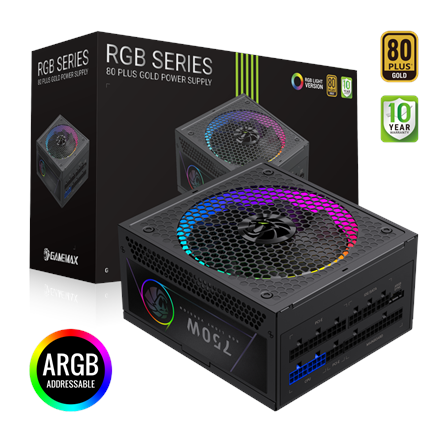 Gamemax Gamemax PSU RGB 750G