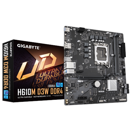 GIGABYTE H610M D3W DDR4