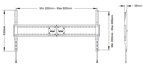 MB Universal Wallmount Fixed HD 800x600 — pilt 12