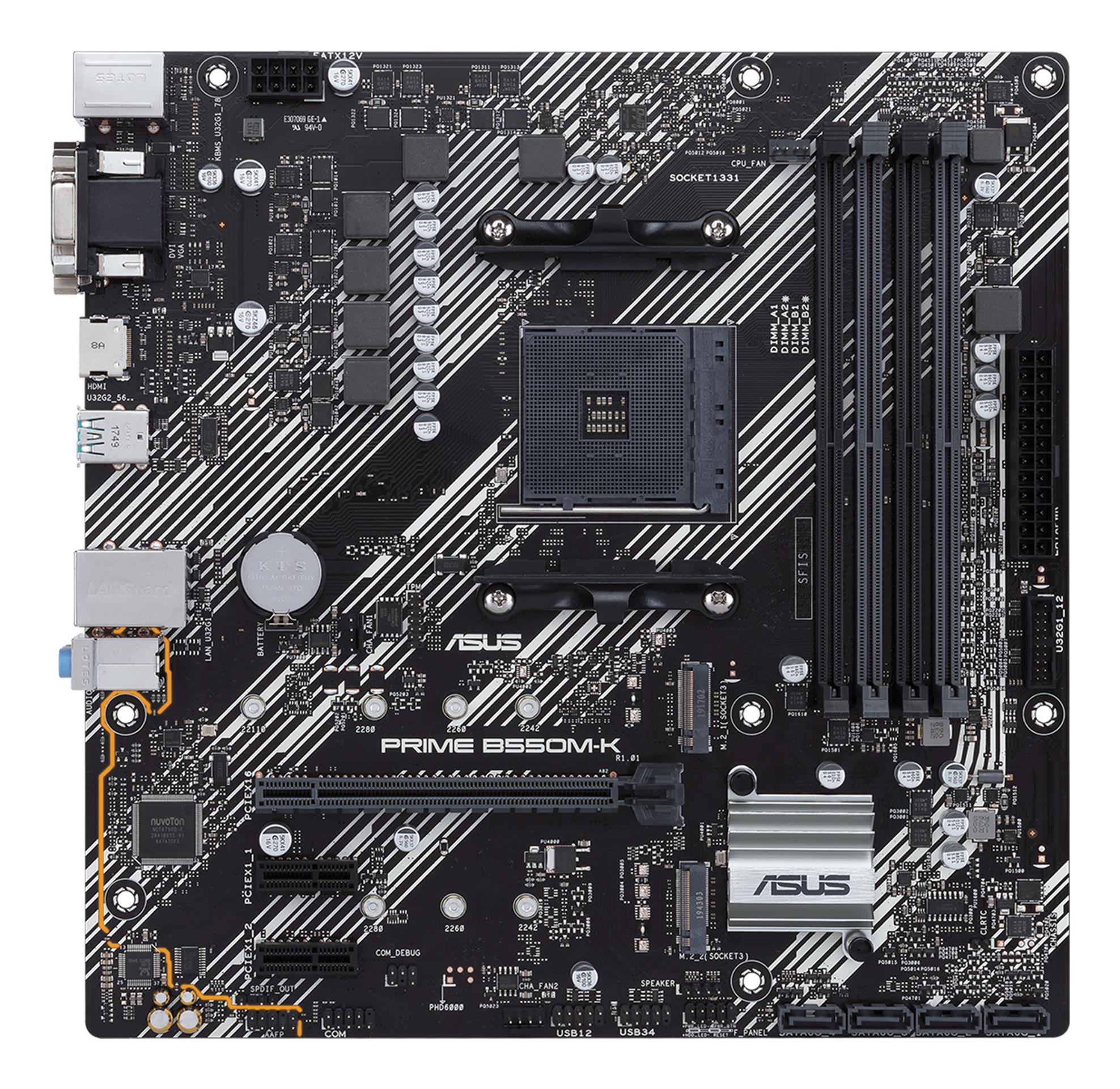 ASUS PRIME B550M-K mATX MB