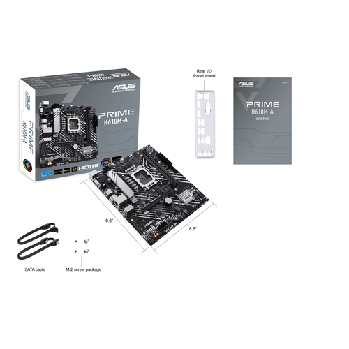 ASUS PRIME H610M-A-CSM LGA1700 2DDR5 MB — pilt 5