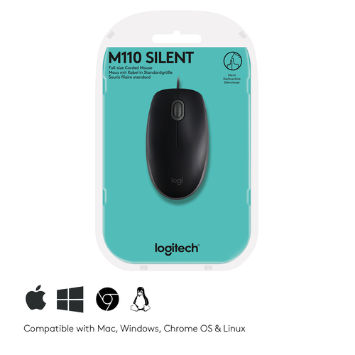 LOGI B110 Silent - BLACK - EMEA - OEM — pilt 7