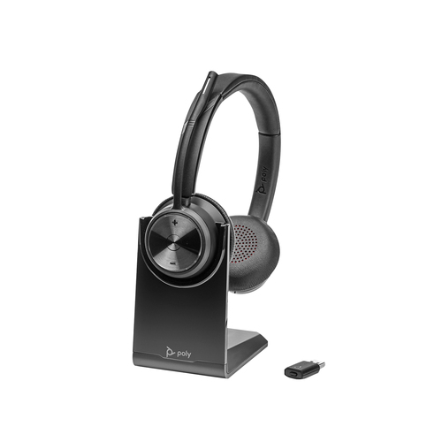 HP Poly Savi 7320 UC Stereo DECT Headset