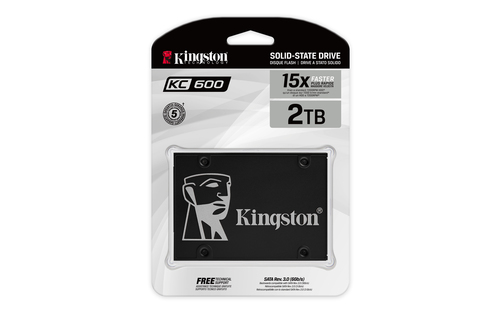 KINGSTON 2048GB SSD KC600 SATA3 2.5inch — pilt 4