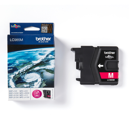 BROTHER LC985M magenta ink DCP-J125 — pilt 3