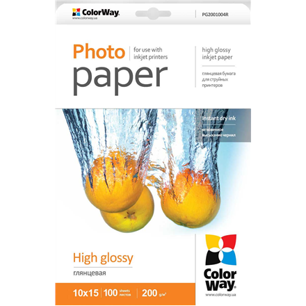 ColorWay High Glossy Photo Paper PG2001004R