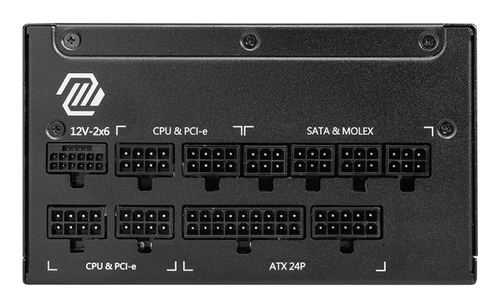 MSI Power Supply MAG A1000GL PCIE5 II — pilt 2