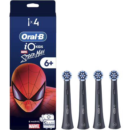 Oral-B Replacement brush heads iO refill 4 Spiderman