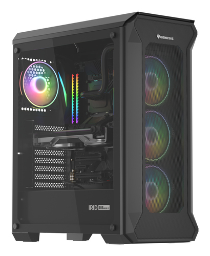 NATEC Genesis PC case Irid 505 — pilt 18