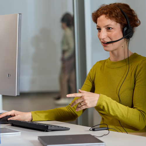HP Poly Mission 415 USB Wired Headset — pilt 5
