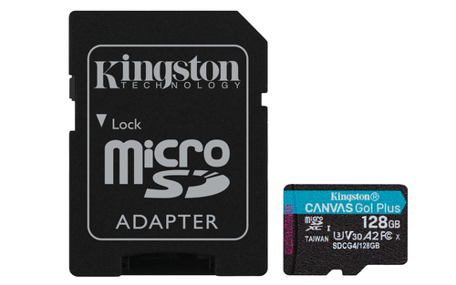 KINGSTON 128GB microSDXC + Adapter