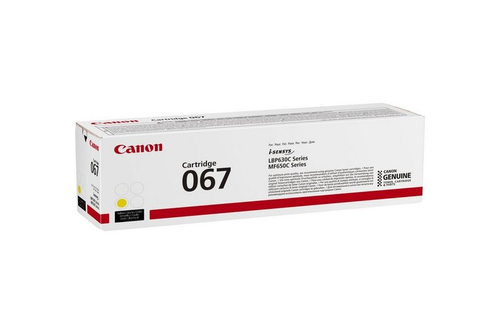 CANON Toner Cartridge 067 Yellow — pilt 2