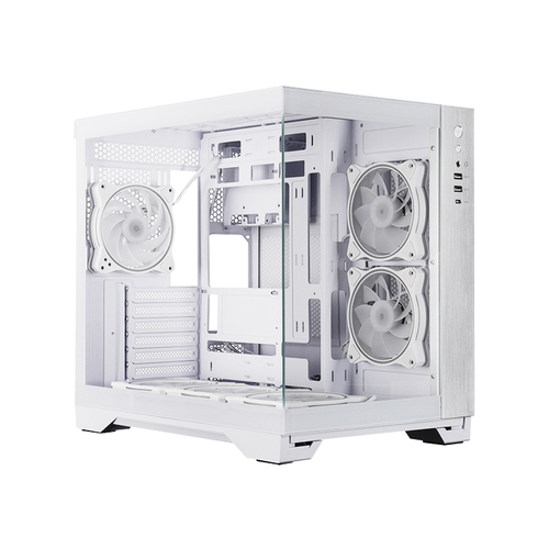 CHIEFTEC VISIO WHITE dual-chamber TG ATX — pilt 2