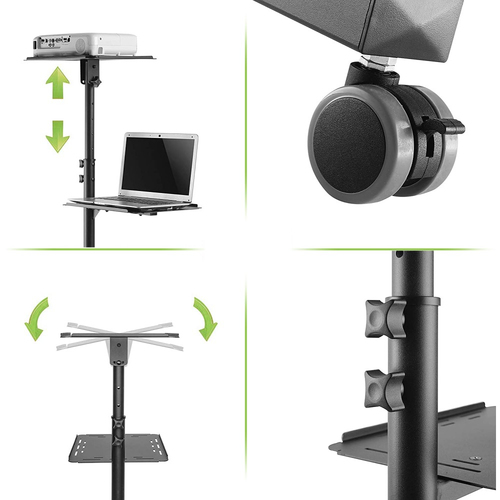 TECHLY Universal Adjustable Trolley — pilt 7