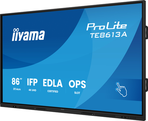 IIYAMA TE8613A-B2AG Monitor 86inch — pilt 6