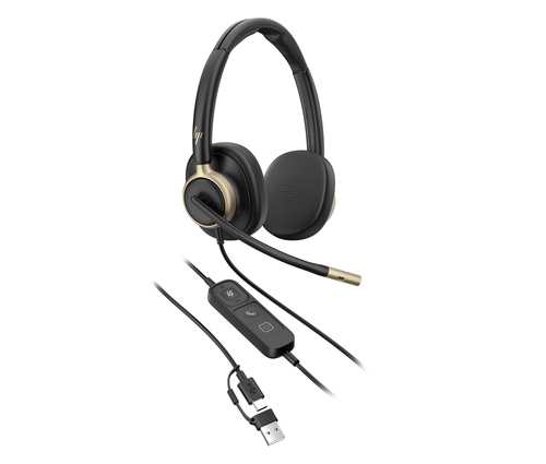 HP Poly Mission 825 USB Wired Headset — pilt 10