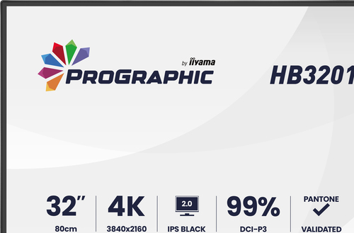 IIYAMA HB3201UHSNP-B1 32inch IPS BLACK — pilt 5
