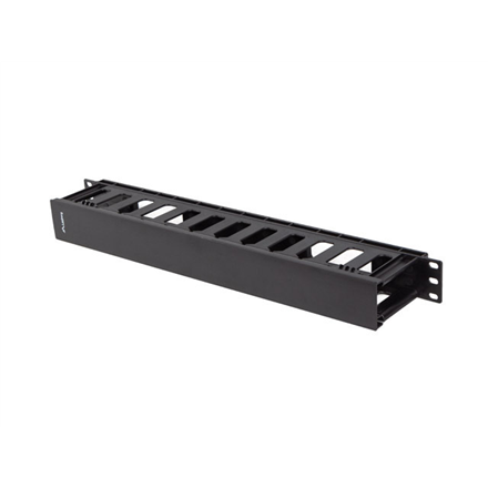 Lanberg Lanberg 19" Cable managmement 1U, Type A, Plastic AK-1703-B