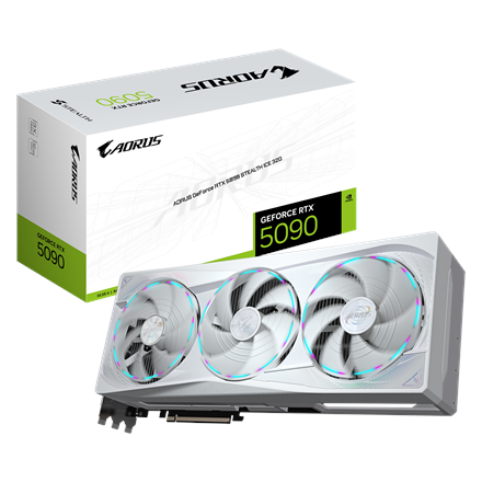 Gigabyte Gigabyte AORUS GeForce RTX 5090 STEALTH ICE 32G GV-N5090AORUSST ICE-32GD