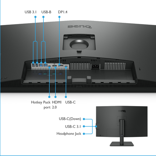 BENQ PD3205U 32inch LED 3840x2160 16:9 — pilt 4
