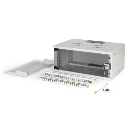 Digitus Digitus SOHO Pro network set, 483 mm (19"), 4U, 540 x 400 mm DN-49200-SET