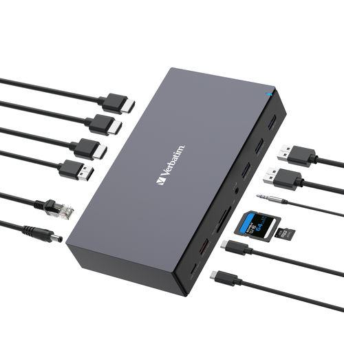 VERBATIM Usb-C Pro Docking Station 17 — pilt 4
