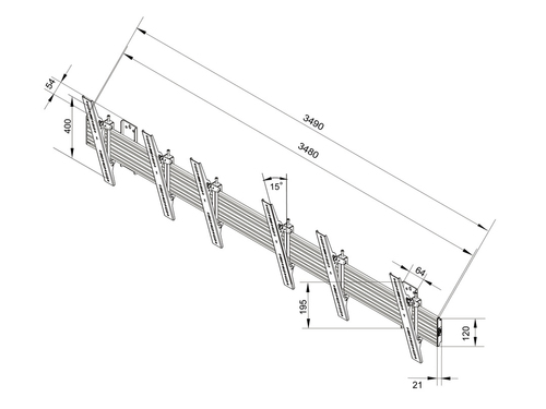 MB Wallmount Pro MBW3U Tilt Black — pilt 9
