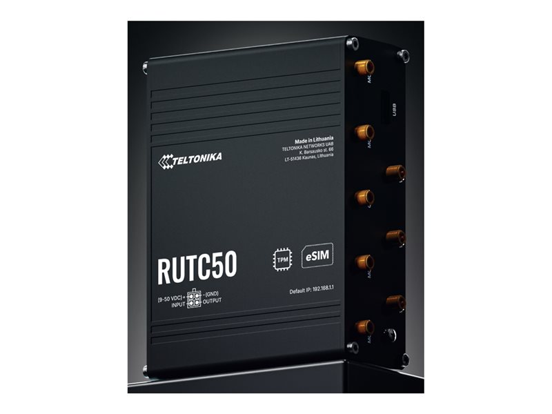 TELTONIKA NETWORKS RUTC50 V2 eSIM Router