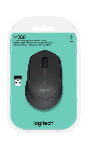 LOGI M280 Wireless Mouse - Black — pilt 5