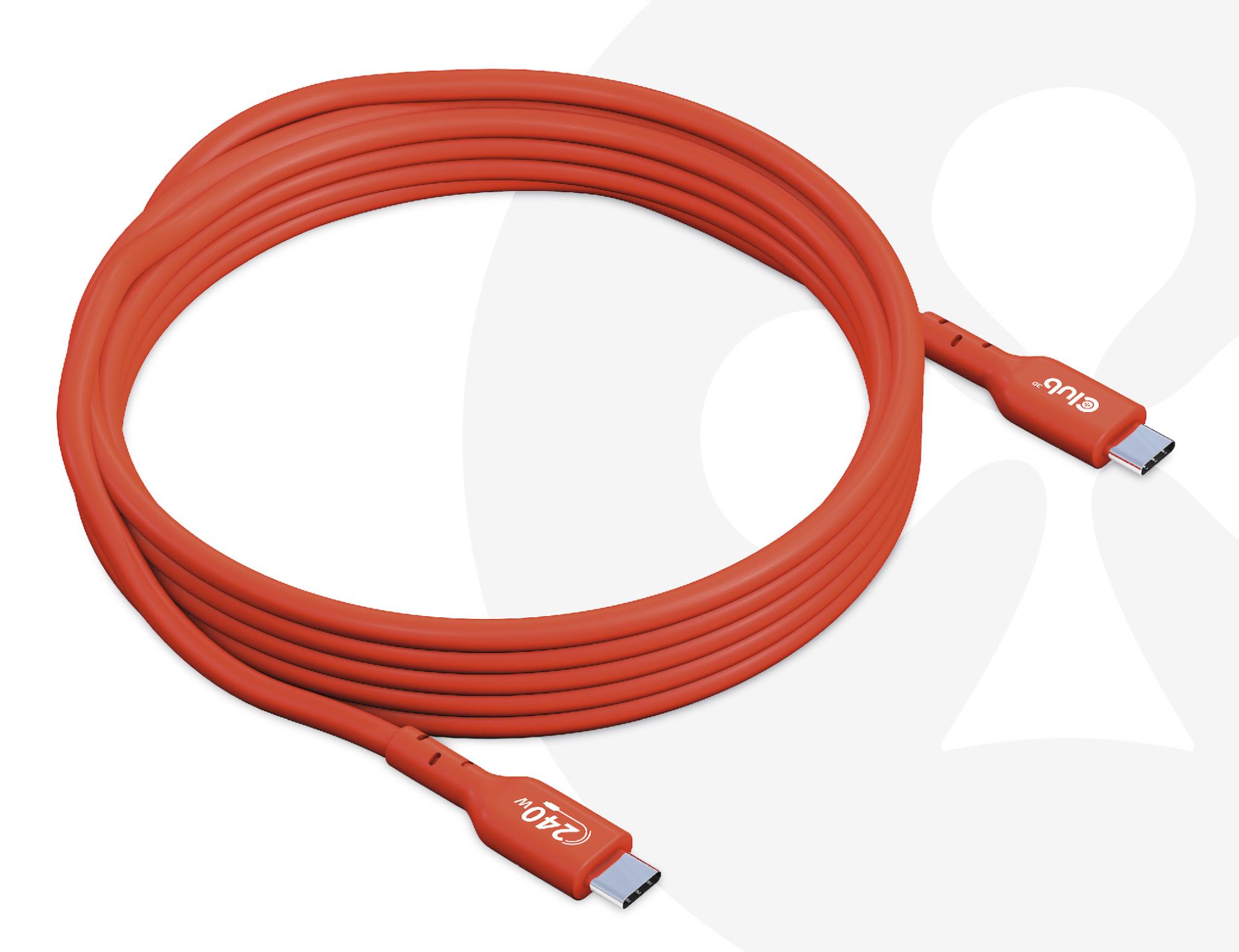 CLUB 3D USB2 Type-C Bi-Dir Cable 3m