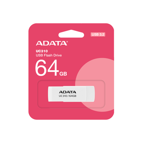 ADATA USB Flash Drive UC310-64G-RWH
