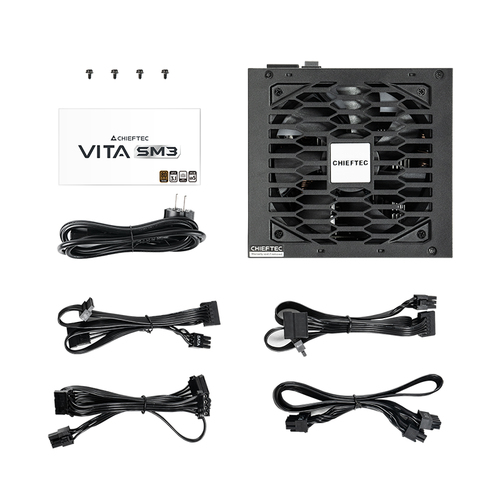 CHIEFTEC 850W ATX 100-240V 80+Bronze PSU — pilt 9