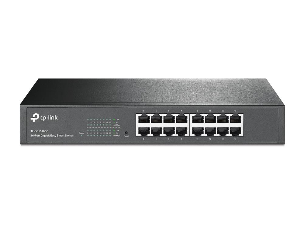 TP-LINK 16-Port Gigabit Easy Smart Network Switch TL-SG1016DE