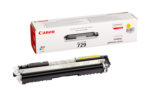 CANON CRG-729Y Cartridge yellow LBP7010C — pilt 2