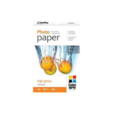 ColorWay High Glossy Photo Paper PG230050A4