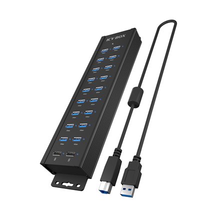 ICY BOX IB-HUB1720-U3 20-in-1 USB HUB