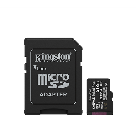 KINGSTON 512GB microSDXC Canvas Select