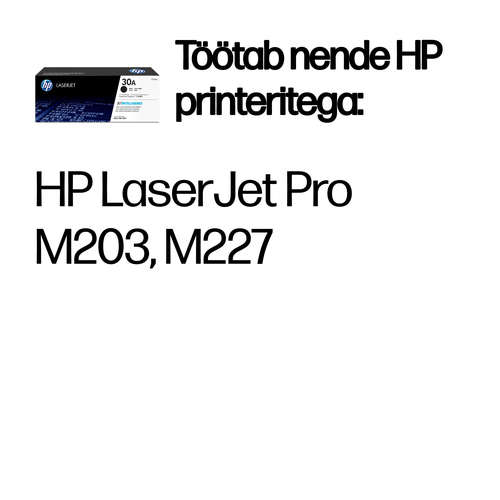 HP 30A LaserJet Toner Cartridge Black — pilt 2