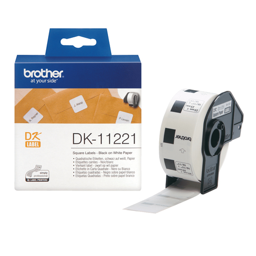 BROTHER DK11221 quadratic labels