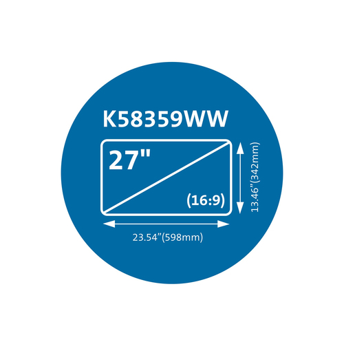 KENSINGTON MagPro Magnetic Privacy 27i — pilt 8