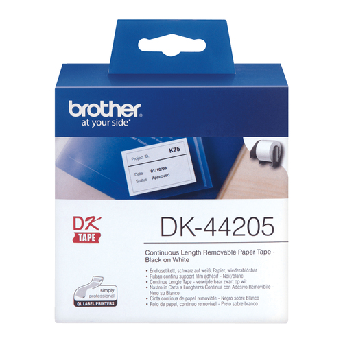 BROTHER DK44205 endlesslabel paper white — pilt 2