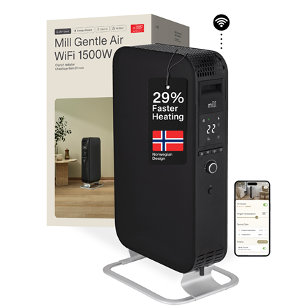 Mill Heater OIL1500WIFI3 Black